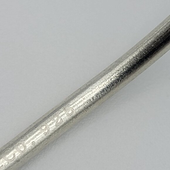 Tiffany & Co. Double Heart Open Cuff Bracelet Sterling Silver 925 8 Inch Sizable - Picture 5 of 11